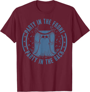 The Addams Family Cousin It Party All Around T-Shirt - T-Shirt | Maroon