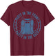 The Addams Family Cousin It Party All Around T-Shirt - T-Shirt | Maroon