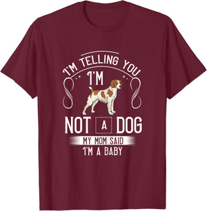 French Brittany Spaniel Puppies Owner Lover T-Shirt - T-Shirt | Maroon