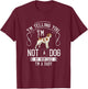 French Brittany Spaniel Puppies Owner Lover T-Shirt - T-Shirt | Maroon