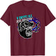 VR Virtual Reality Player Gamer Gorilla Monkey Gift T-Shirt - T-Shirt | Maroon