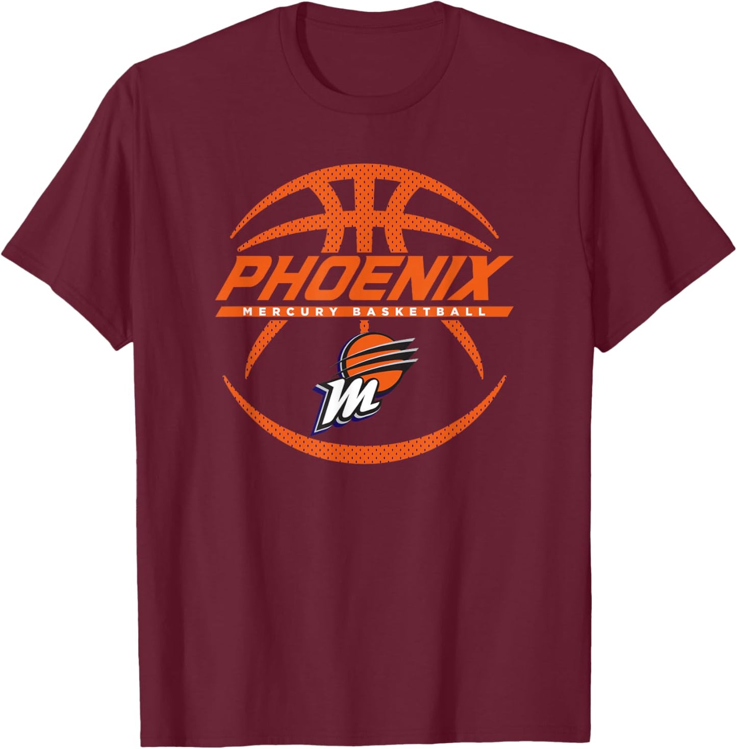 WNBA Phoenix Mercury The Rock T-Shirt - T-Shirt | Maroon