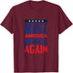 Make America Dance Again 4th of July Women Kids Men T-Shirt - T-Shirt | Maroon