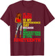 Happy Juneteenth Is My Independence Day Free Black Women T-Shirt - T-Shirt | Maroon