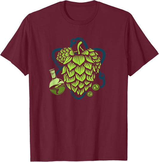 Home Brewing Science - IPA Craft Beer Brewer T-Shirt - T-Shirt | Maroon