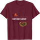 Chestnut Farmer Castanea Mollissima Nut Grower T-Shirt - T-Shirt | Maroon