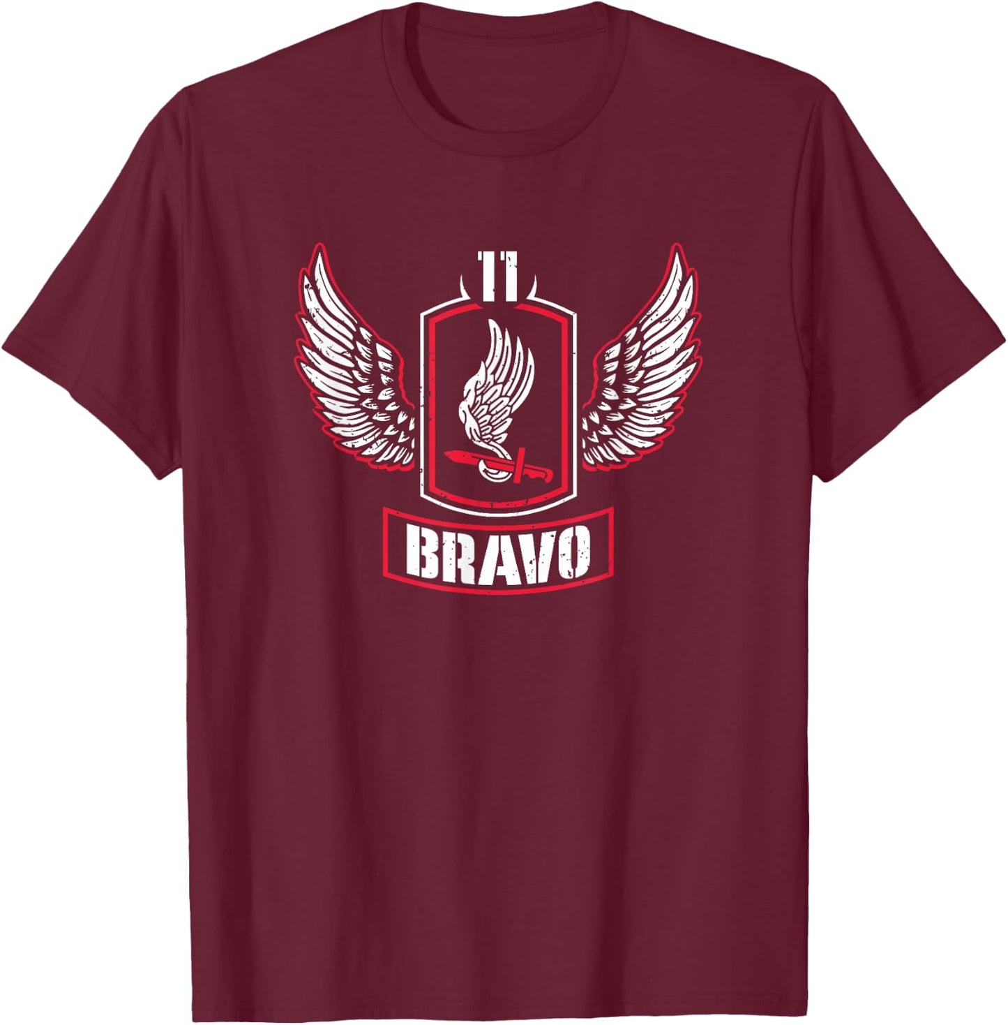 173rd Airborne Brigade Combat Team T-Shirt - T-Shirt | Maroon