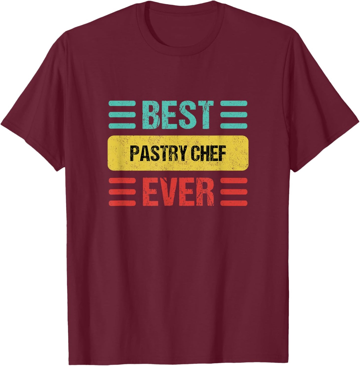 Pastry Chef T-Shirt - T-Shirt | Maroon