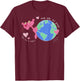 The Pink Panther Think Pink Act Green T-Shirt - T-Shirt | Maroon