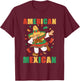American Mexican Us America Mexico Usa Mexican American T-Shirt - T-Shirt | Maroon