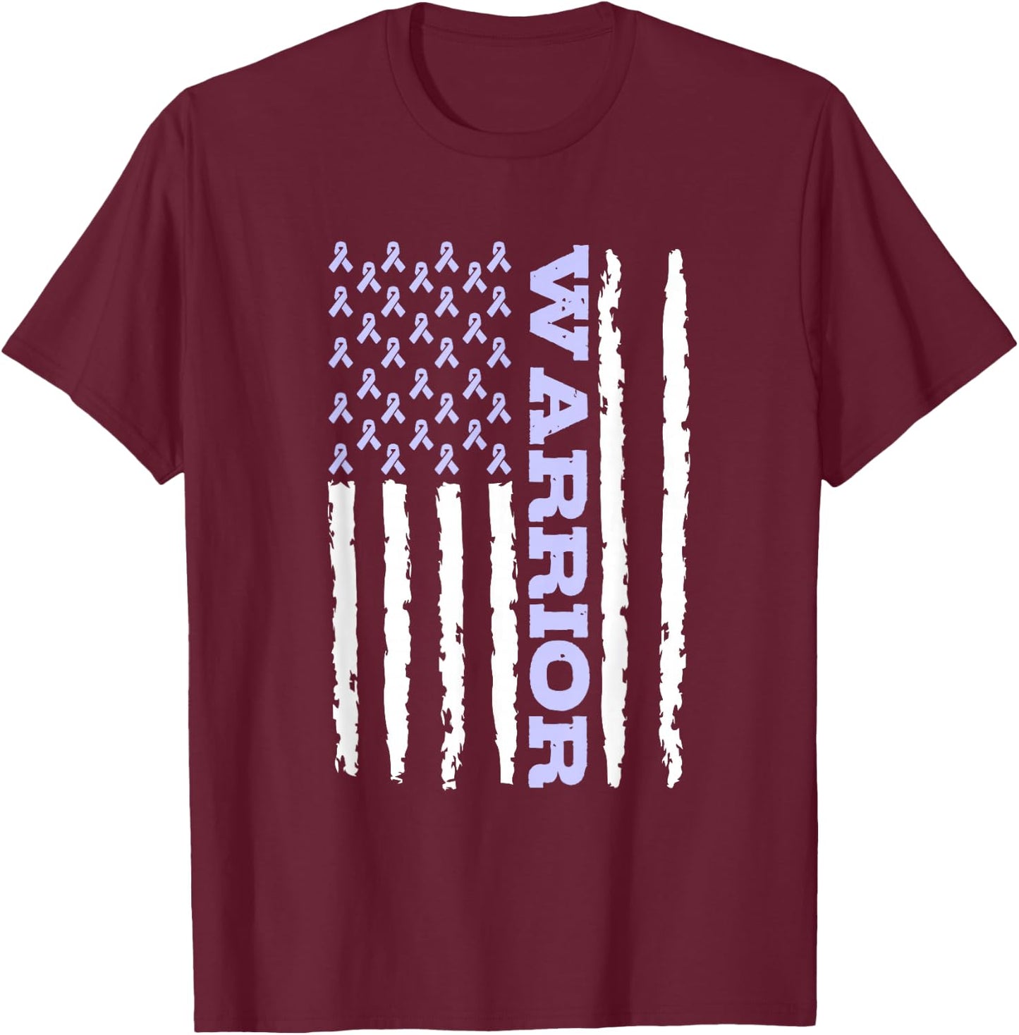 Esophageal Cancer Awareness T-Shirt - T-Shirt | Maroon