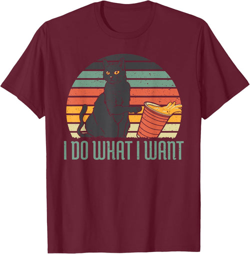 I Do What I Want Funny Cat Gift