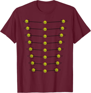Full Dress Salt and Pepper Cadet Grays Uniform Charleston T-Shirt - T-Shirt | Maroon