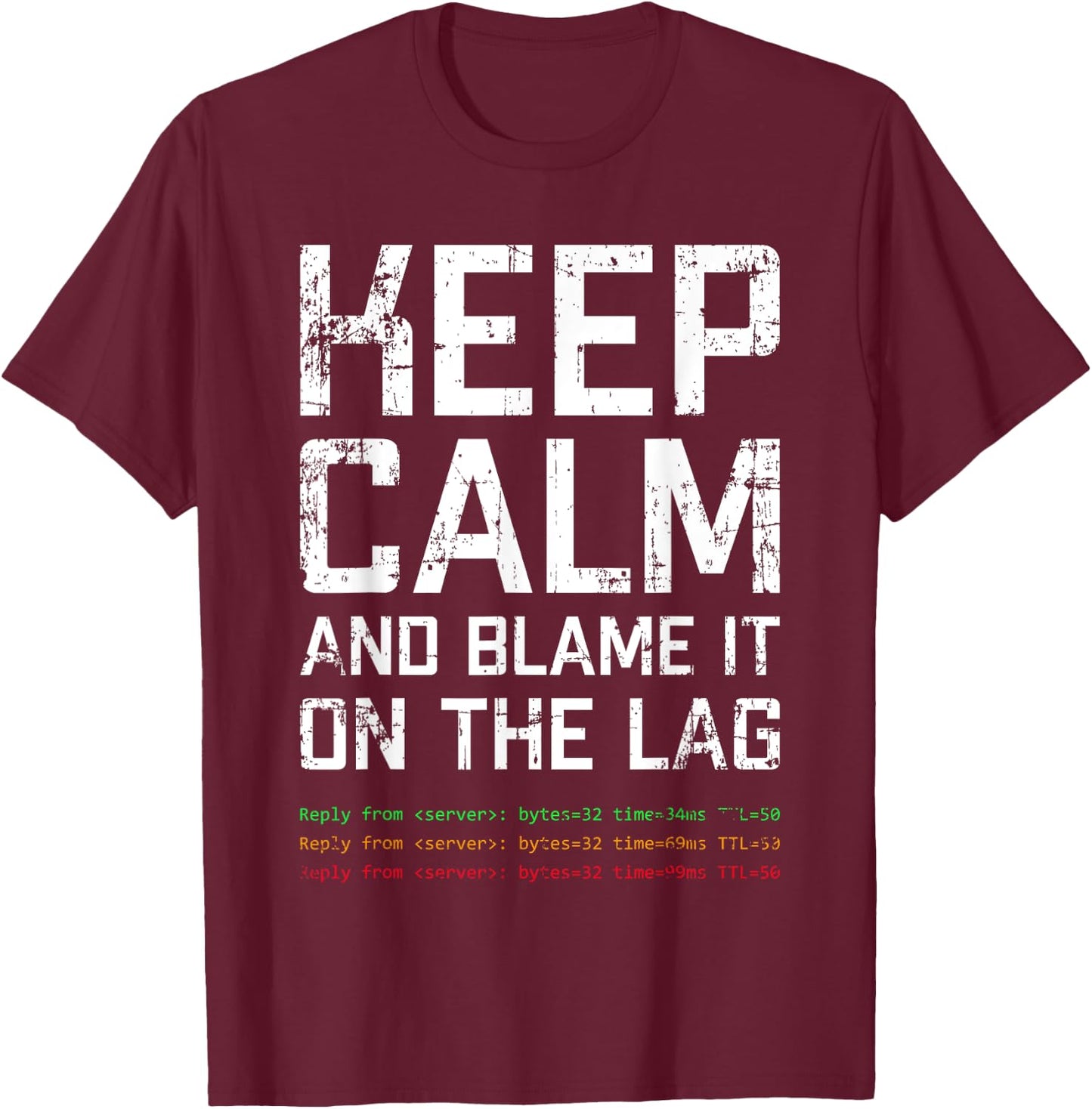 Gamer Duty Call Gaming Legend of Your Gaming League Small T-Shirt - T-Shirt | Maroon