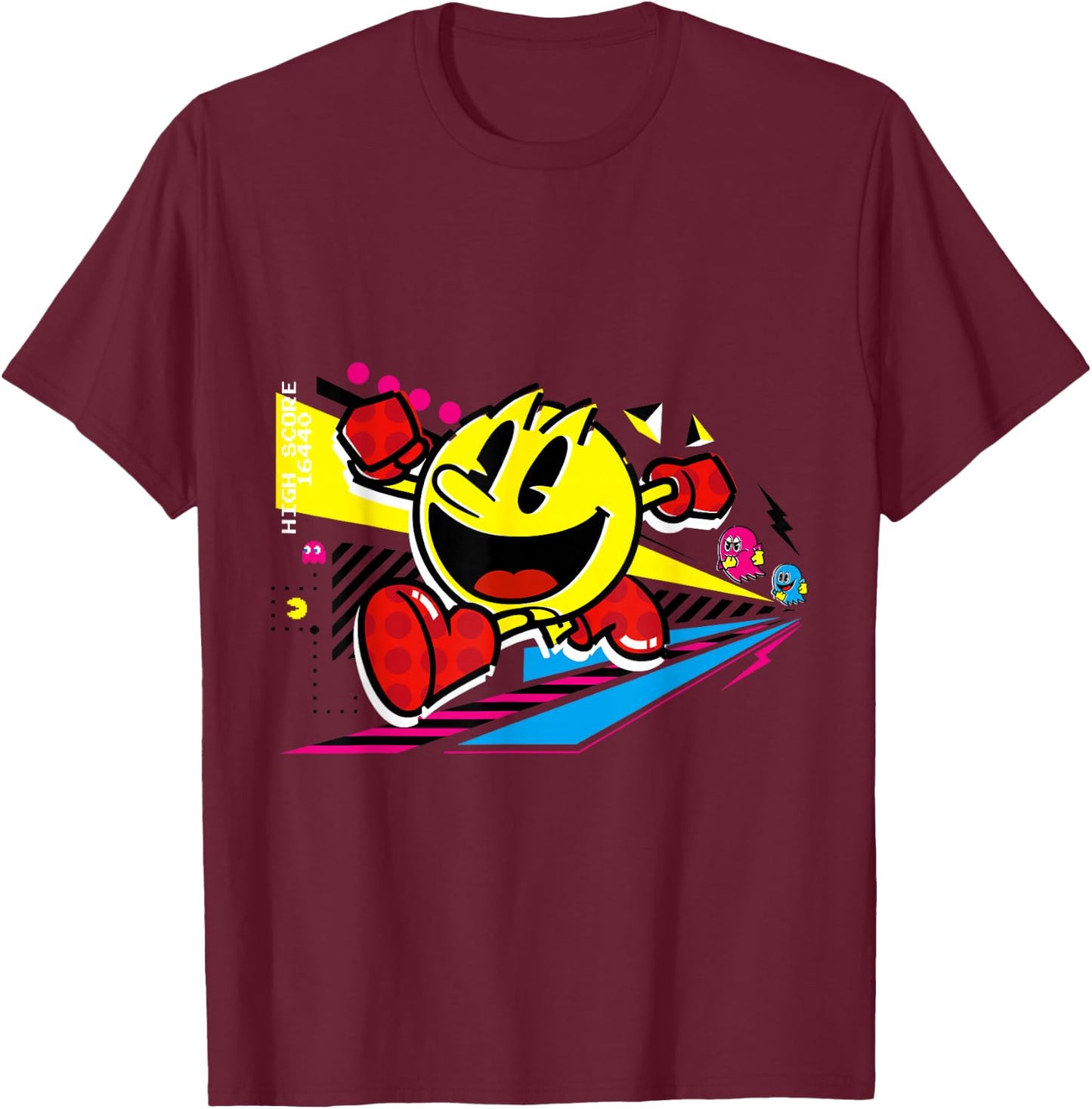 PAC-Man T-Shirt - T-Shirt | Maroon