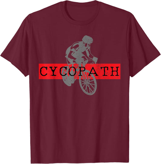 Road Bike Cycologist Cycling Funny Road Cyclist Gift T-Shirt - T-Shirt | Maroon