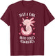 Just a Girl Who Loves Axolotls Funny Axolotl Girl T-Shirt - T-Shirt | Maroon