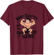 Funny Leg Day Harry Squatter Workout Gym T-Shirt - T-Shirt | Maroon