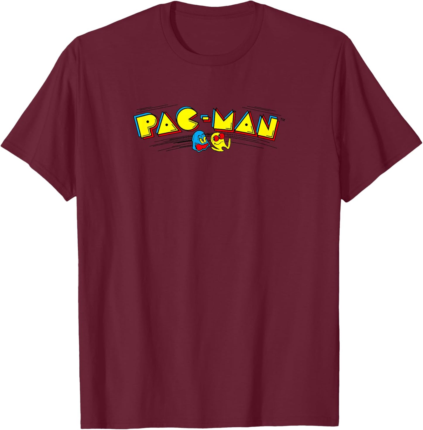 Pac-man T-Shirt - T-Shirt | Maroon