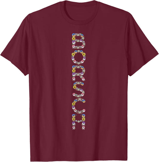 Borsch Funny Ukraine Food Floral Ukrainian Vyshyvanka Style T-Shirt - T-Shirt | Maroon