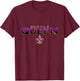 Creole Queen T-Shirt - T-Shirt | Maroon