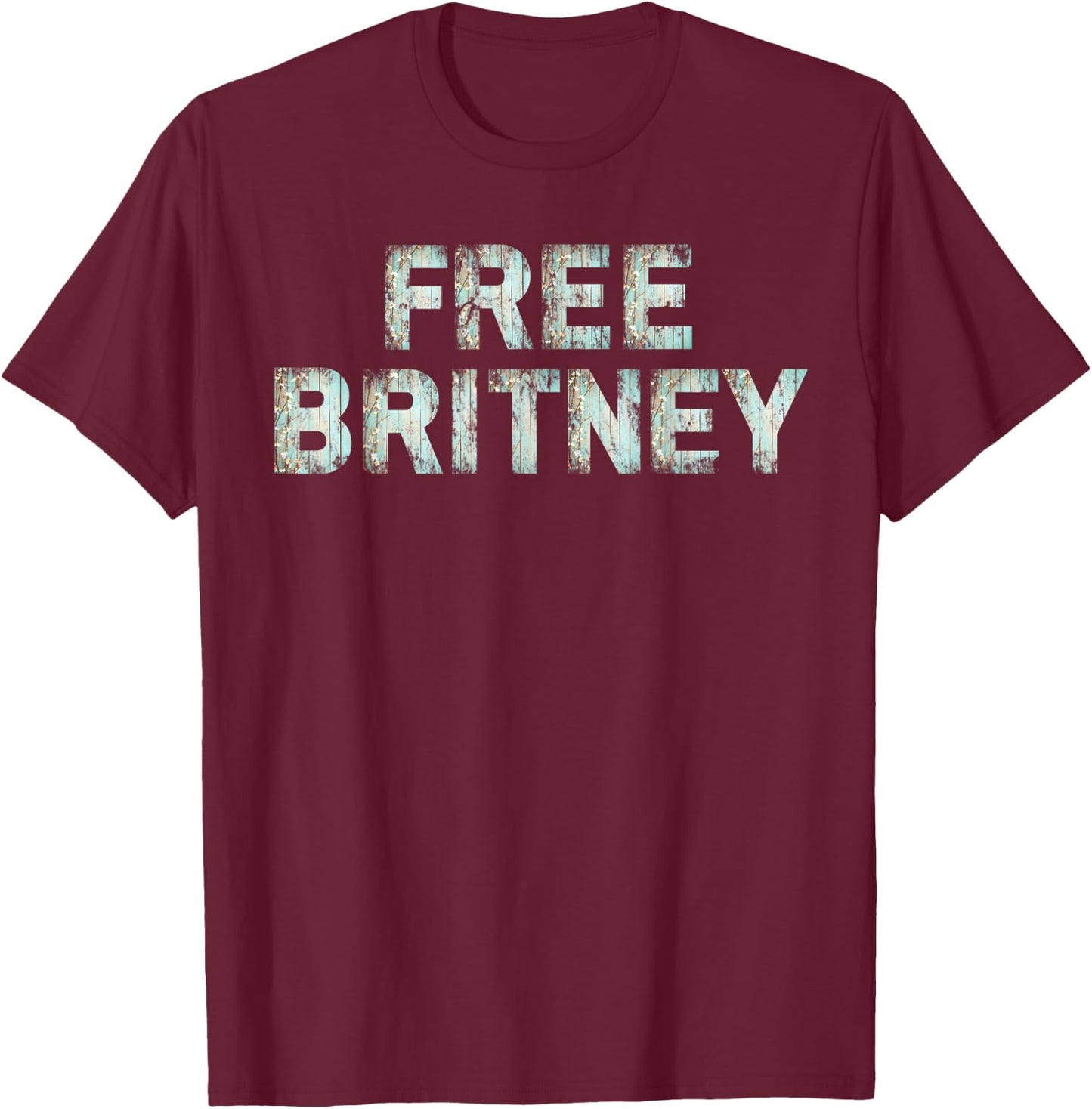 Free Britney T-Shirt - T-Shirt | Maroon