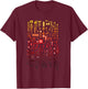 Engineer Computer Circuit Board Engineering CPU Binary T-Shirt - T-Shirt | Maroon