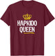 Hapkido Queen Women Girls Martial Arts Funny Cool Gift T-Shirt - T-Shirt | Maroon