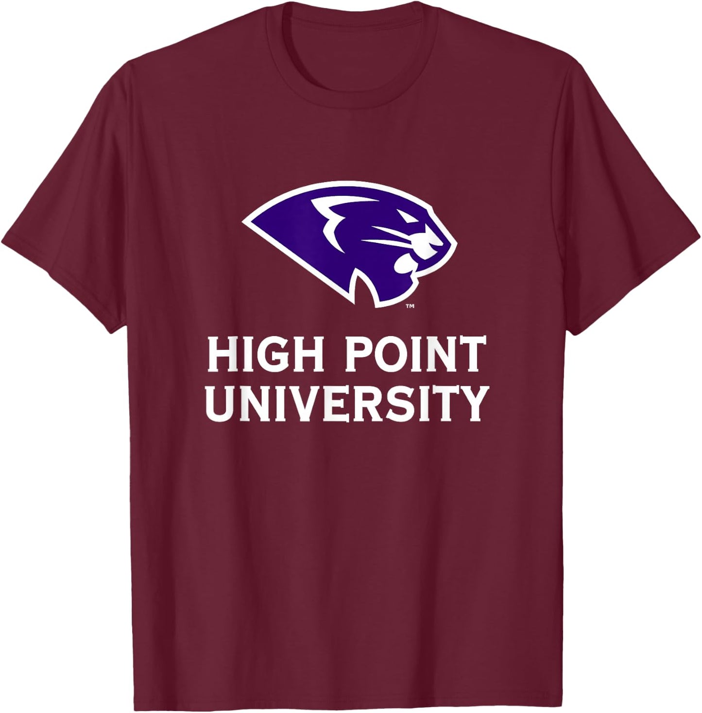 High Point Panthers | Official NCAA University | PPHPU017 T-Shirt - T-Shirt | Maroon