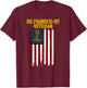 USS O'Bannon DD-987 Warship Veterans Day Father's Day Dad T-Shirt - T-Shirt | Maroon