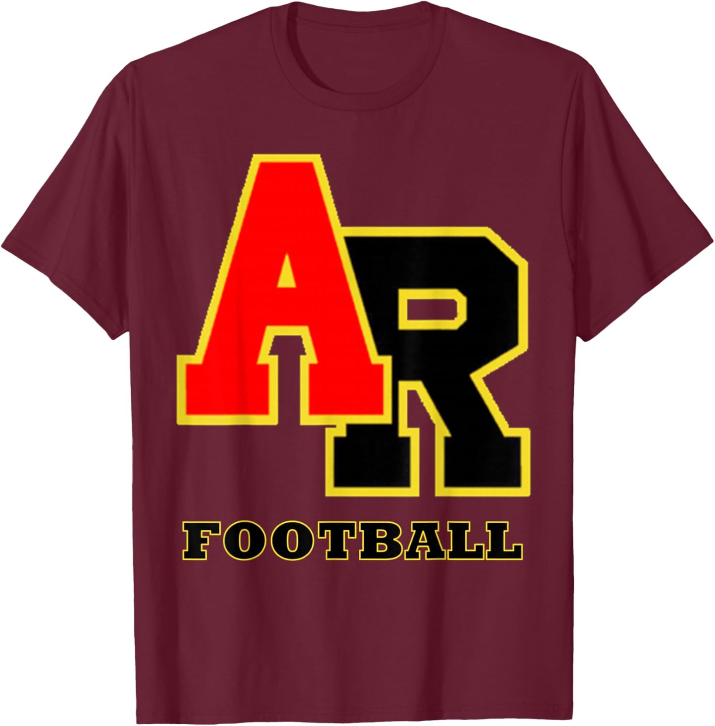 Archbishop Ryan High School Gear ARHS Football T-Shirt - T-Shirt | Maroon