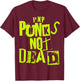 FOKS. /// Punk Rock Music - Punkrock Hard Rock Pop Punks Not Dead Vintage Grunge Pop Punk Is Not Dead -Adults T-Shirt - T-Shirt | Maroon
