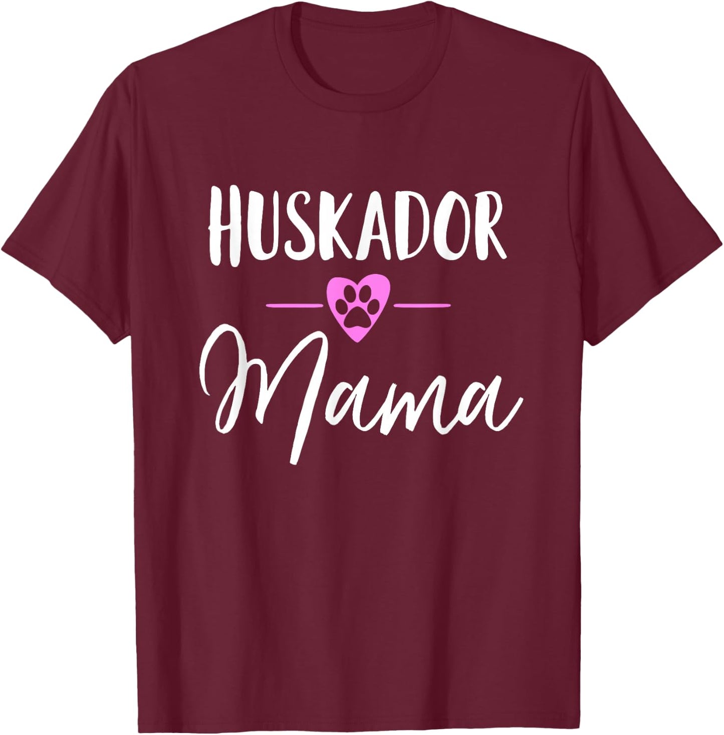 Huskador Mama T-Shirt - T-Shirt | Maroon