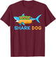 Shark Marine Biologist - Ocean Animal Hot Dog Shark Women Kids T-Shirt - T-Shirt | Maroon