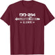 DD-214 Submarines Service Alumni Shirt US Military Submarine T-Shirt - T-Shirt | Maroon