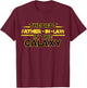 Best Father-in-Law in Galaxy Gift Father in Law Vintage T-Shirt - T-Shirt | Maroon