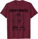 Humvee Military Combat Vehicle Schematic HMMWV Humvee T-Shirt - T-Shirt | Maroon