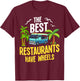 Food Truck Taco Truck Mexican Food T-Shirt - T-Shirt | Maroon