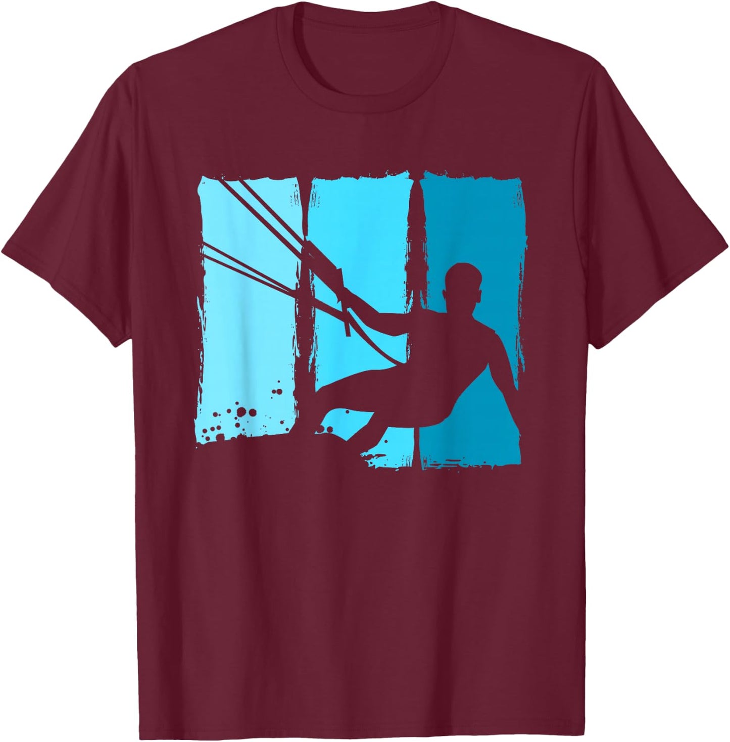 Kitesurf Board Trainer Kite Kiteboarding Kitesurfing T-Shirt - T-Shirt | Maroon