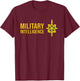 Army Military Intellence Corps US USA T-Shirt - T-Shirt | Maroon