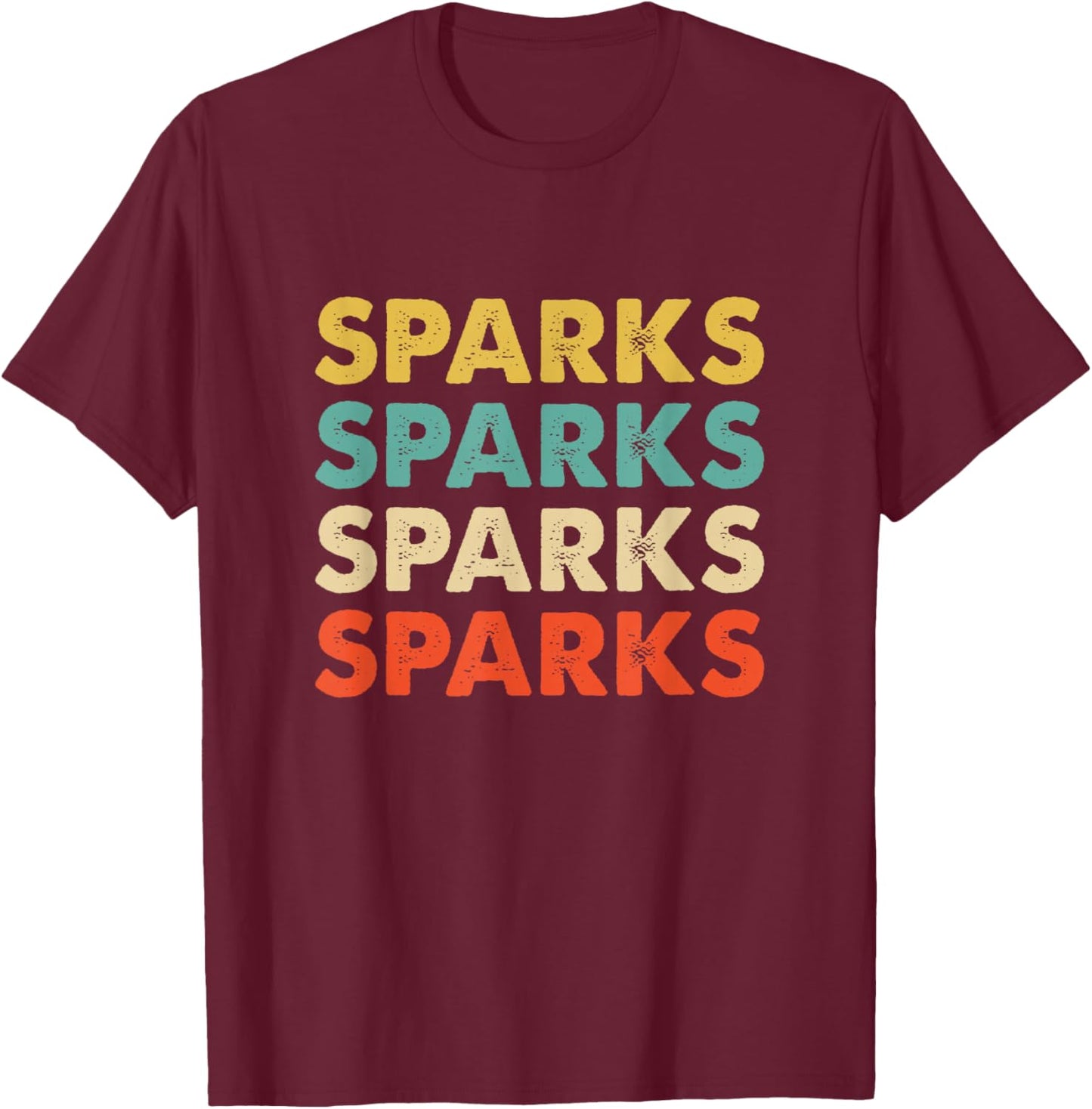 Sparks T-Shirt - T-Shirt | Maroon