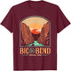 Big Bend National Park Brewster Texas US Gift T-Shirt - T-Shirt | Maroon