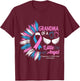 Grandma Of Little Angel Pregnancy Infant Loss Awareness Mom T-Shirt - T-Shirt | Maroon