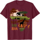 Namibia Africa Sunset Continent Nature Wild Life T-Shirt - T-Shirt | Maroon