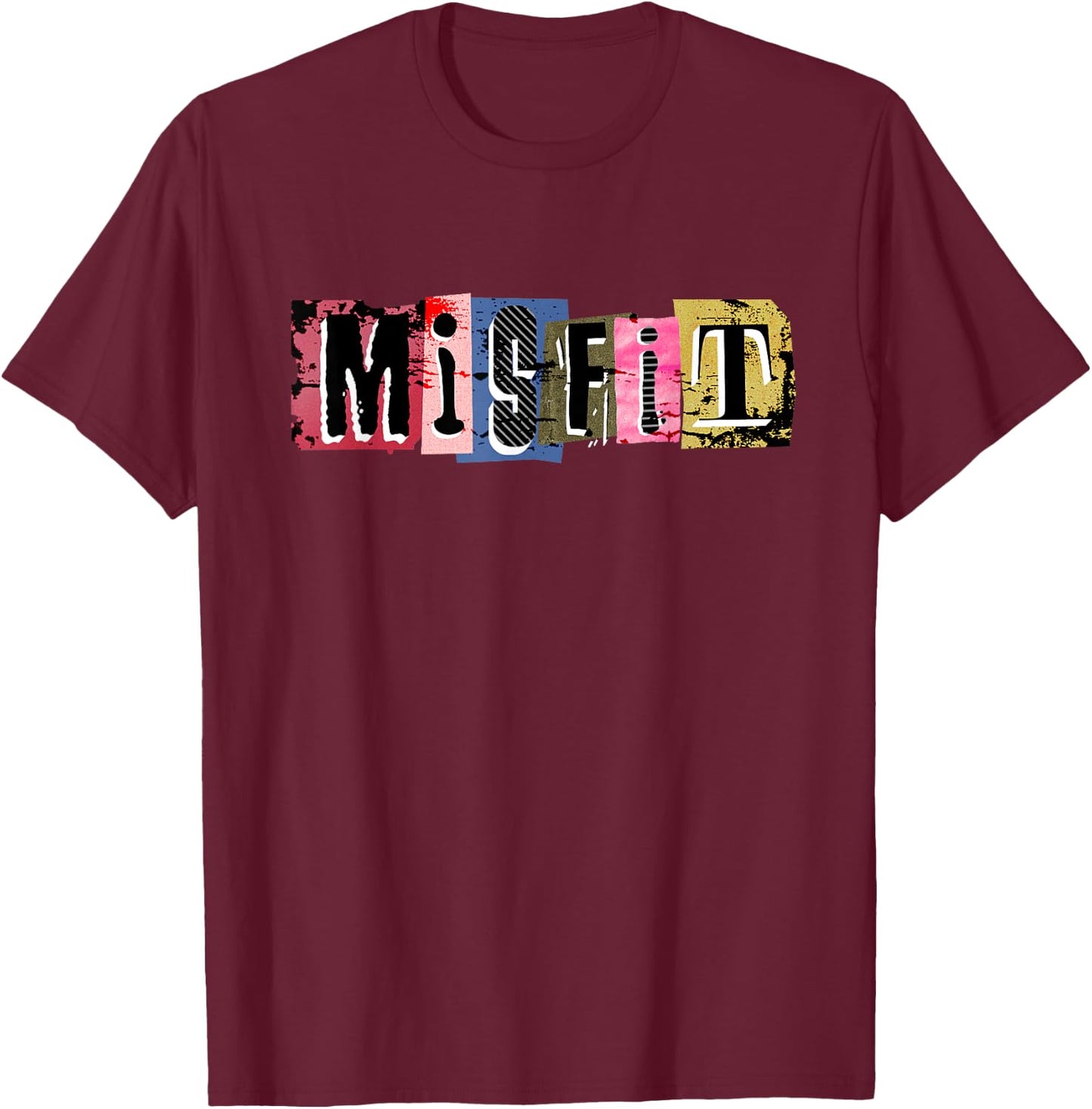 Misfit T-Shirt - T-Shirt | Maroon