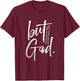 Christian But God Inspirational Gift John 3:16 T-Shirt - T-Shirt | Maroon
