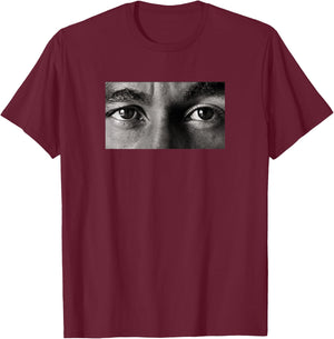 Bob Marley x David Burnett Eye Photo T-Shirt - T-Shirt | Maroon