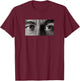 Bob Marley x David Burnett Eye Photo T-Shirt - T-Shirt | Maroon