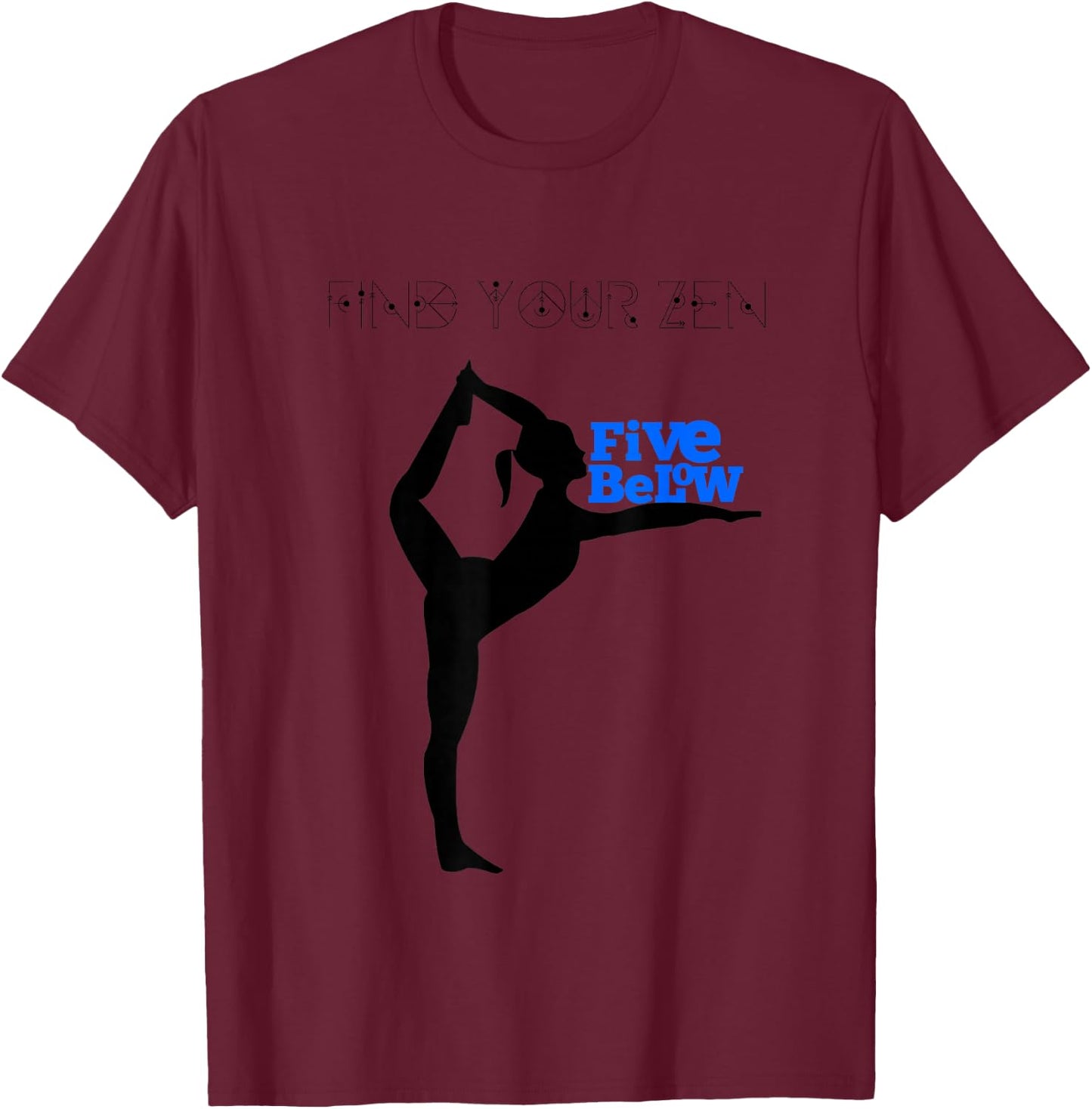 Zip up style for work T-Shirt - T-Shirt | Maroon
