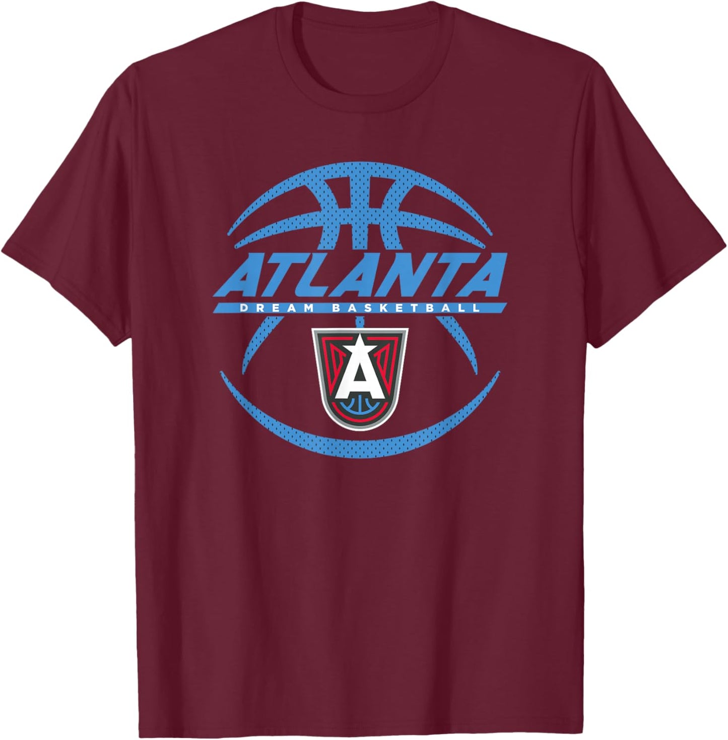 WNBA Atlanta Dream The Rock T-Shirt - T-Shirt | Maroon